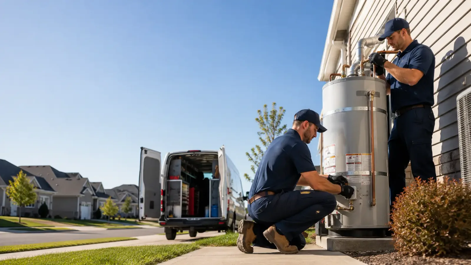Water Heater Installation in Chouteau, OK
